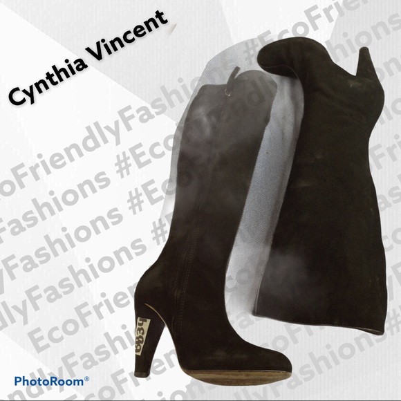 Cynthia Vincent Women's Gigi Tall Pointed Toe Boot - Picture 4 of 6